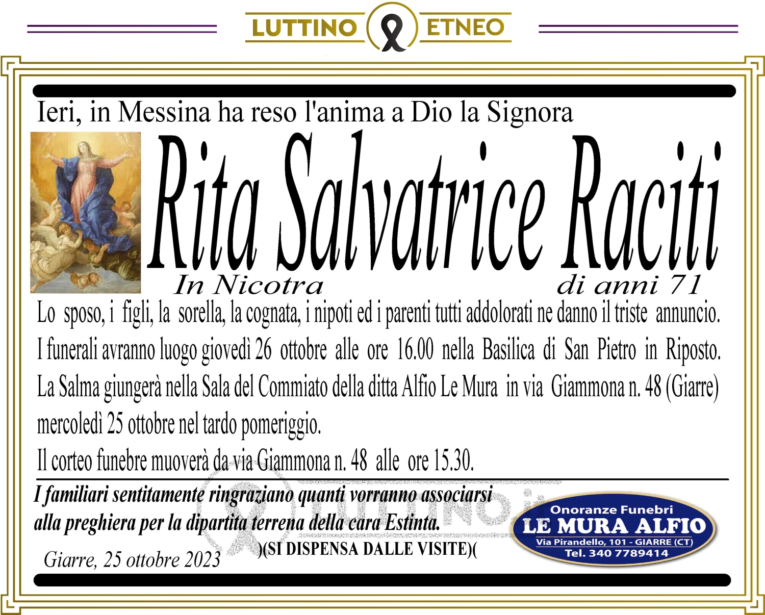 Rita Salvatrice Raciti